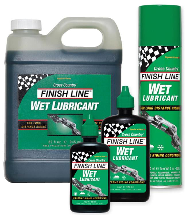 Finishline Wet Lube 4OZ/120ML Bottle