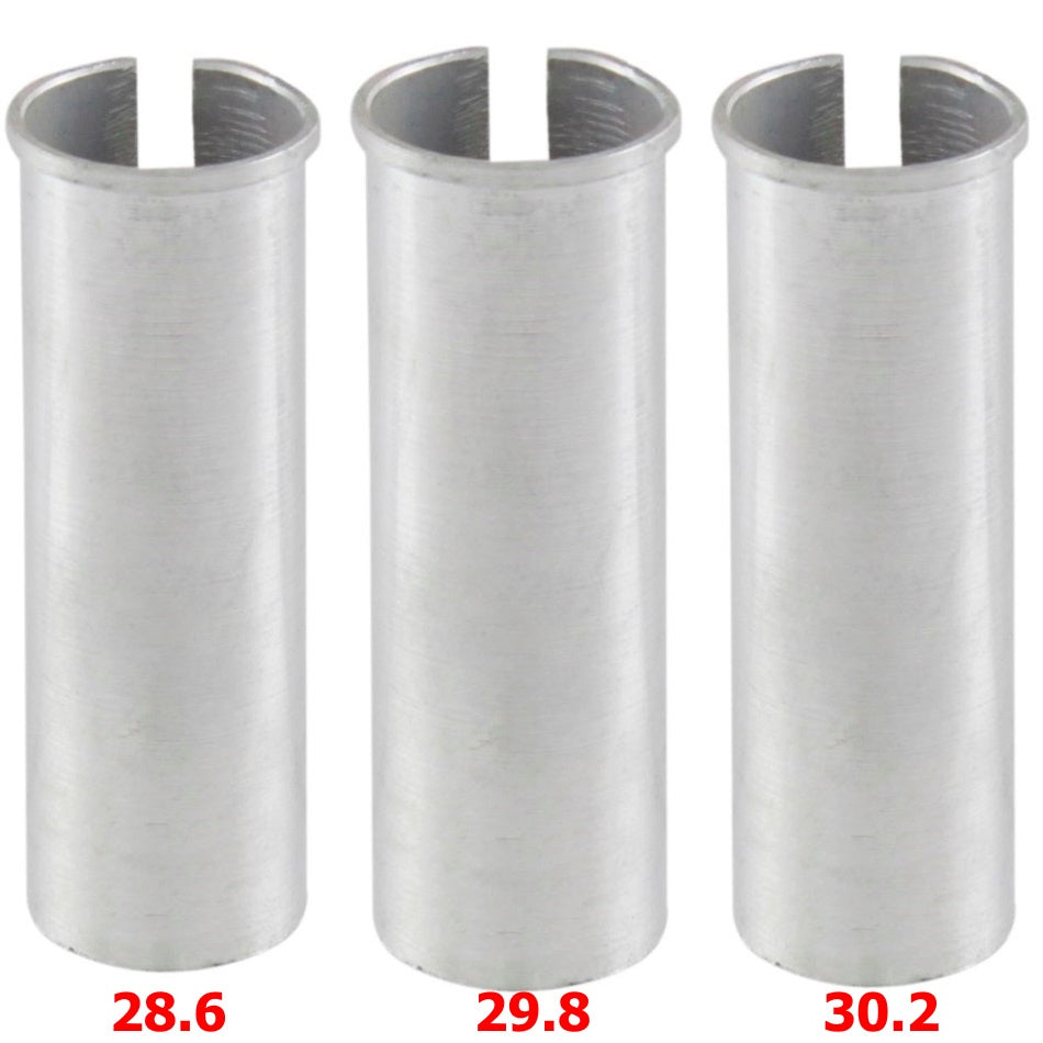Seat Post Shims 27.2 x 28.6, 29.8 & 30.2mm