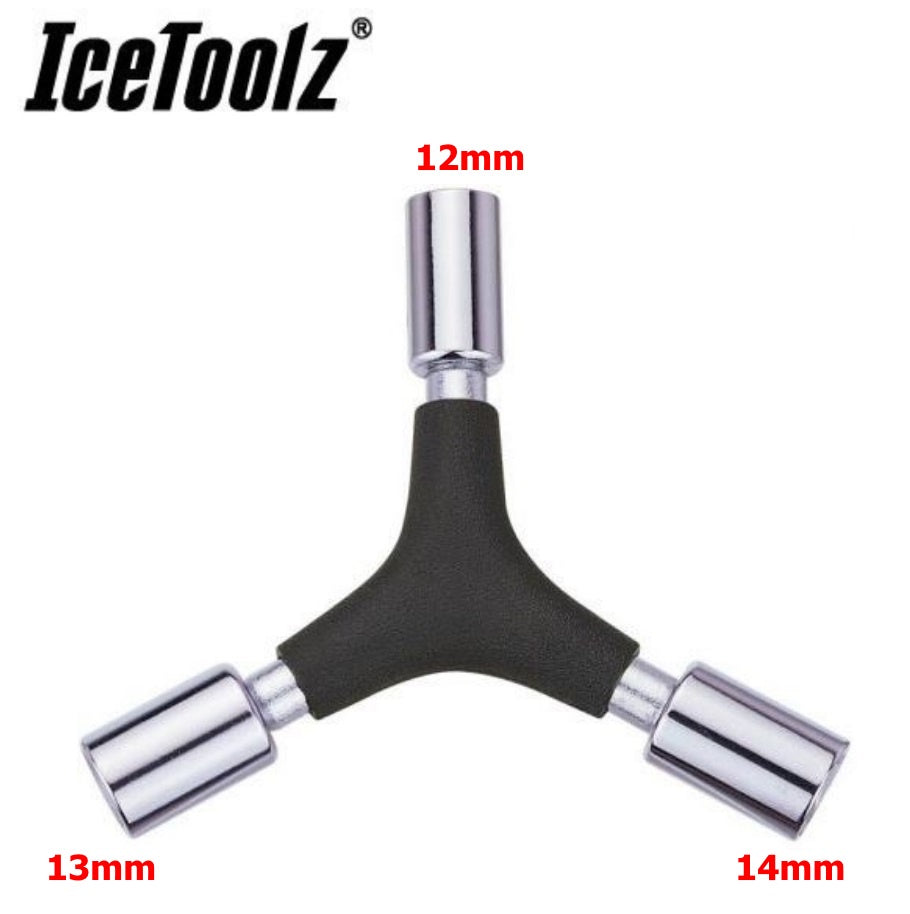 "Y" Socket Wrench - 12, 13 & 14mm Sockets