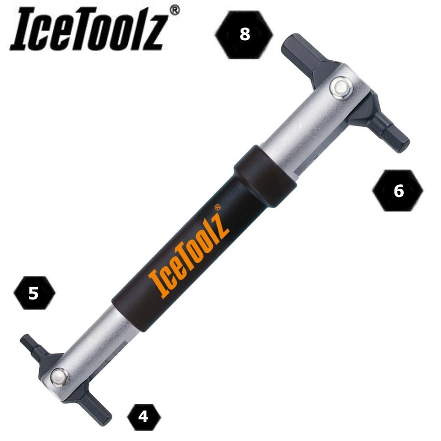 IceToolz Allen Head Quartet Tool 4, 5, 6, 8mm