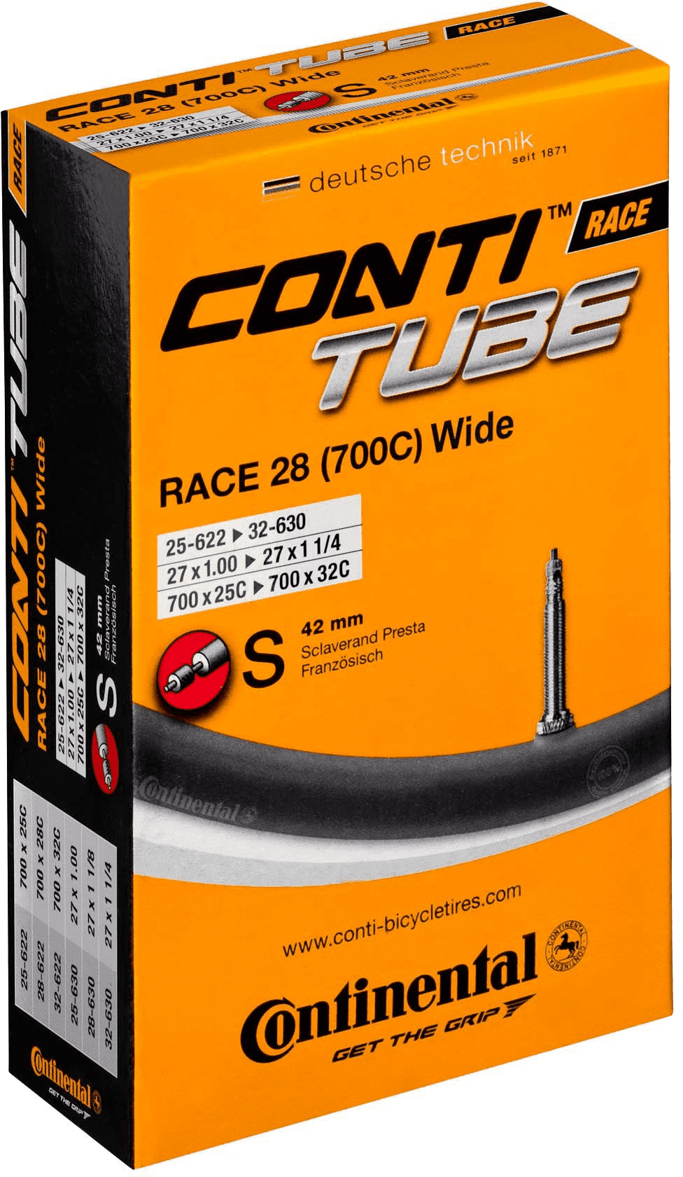 CONTI TUBE RACE 700 42MM VALVE