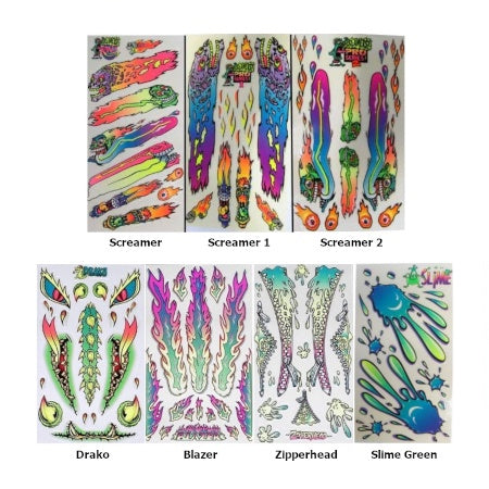 Stickers - Rad Decalz Assorted Sets