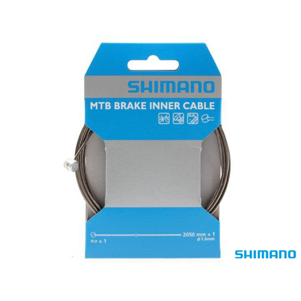 Shimano Brake Cable MTB 1.6x2050mm Stainless
