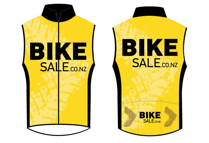 Bike Sale Branded Vest - Yellow