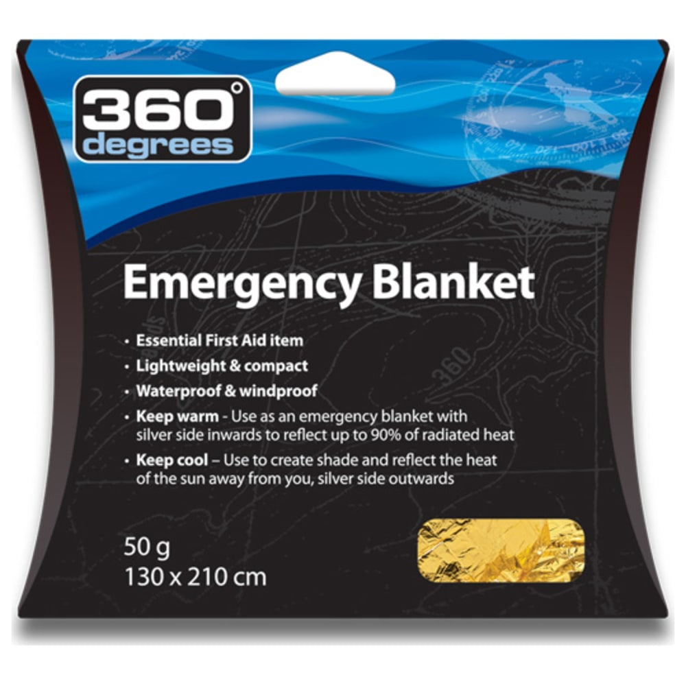 360 Degrees Emergency Blanket